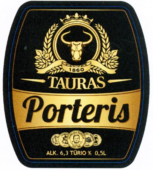 Prekės ženklas: 1860 TAURAS Porteris